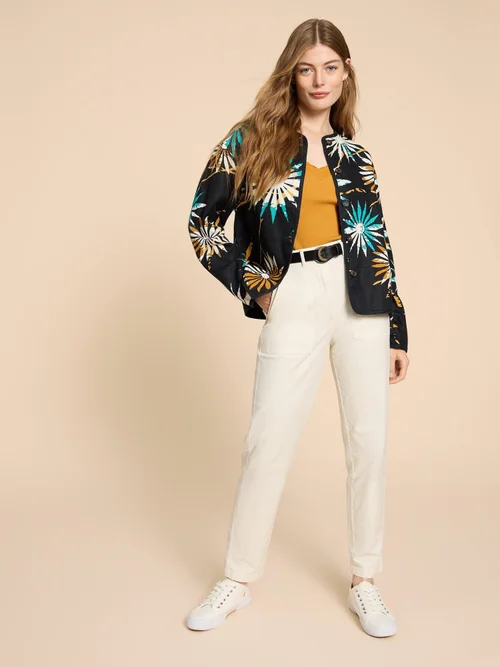 Adele Wendejacke aus Leinen - Blk Pr - 38 Bild 2