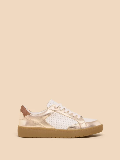 Dahlia Sneaker aus Leder - Gld Tn Met - 36 Bild 1