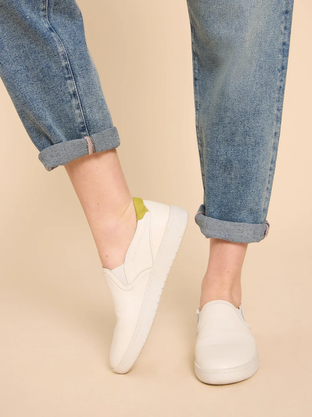 Primrose Ledersneaker - Bril White - 36 Bild 1