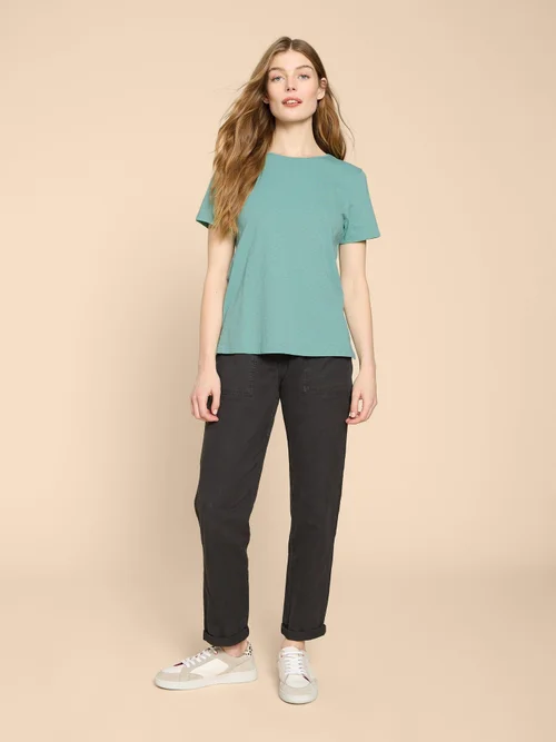 Abbie T-Shirt - Mid Teal - 40 Bild 2