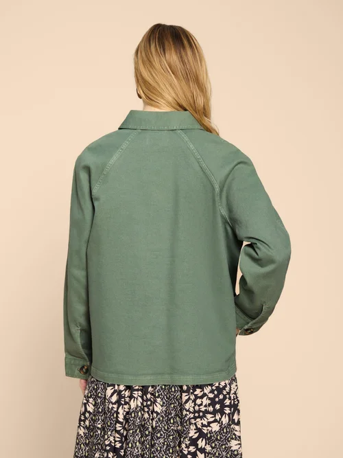 Eden Jeansjacke - Mid Green - 38/R Bild 4