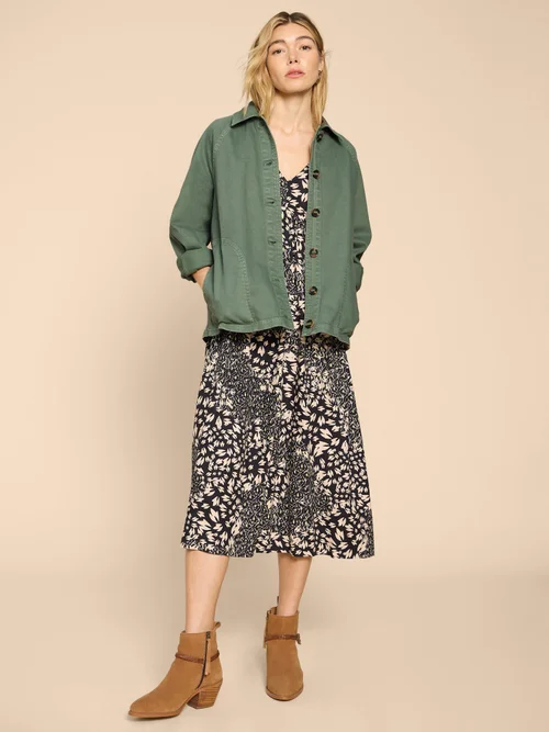 Eden Jeansjacke - Mid Green - 38/R Bild 2