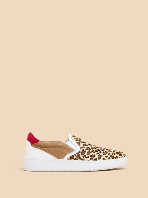 Primrose Ledersneaker mit Print - Tan Pr - 36 Bild 2