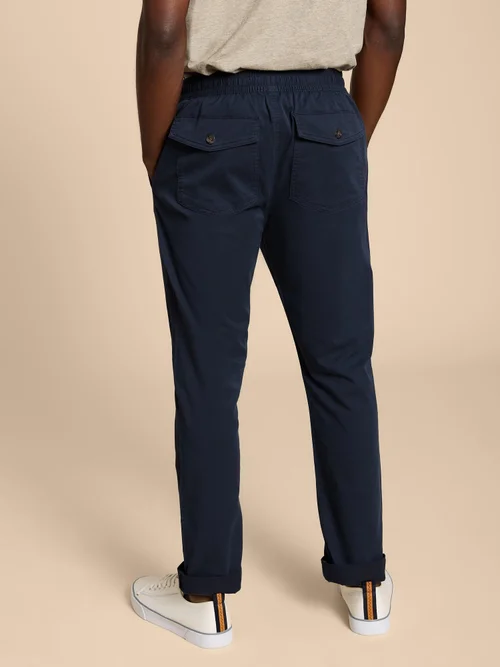 Palmer Chinohose mit Tunnelzug - Dark Navy - 38/R Bild 4
