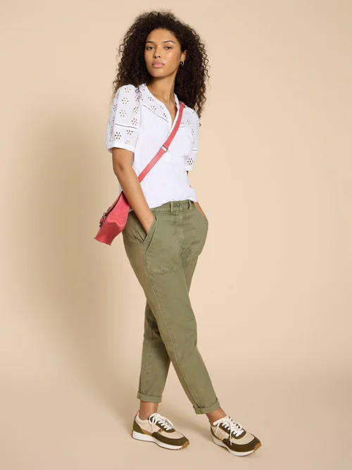 Bella Besticktes T-Shirt - Bril White - 38 Bild 2