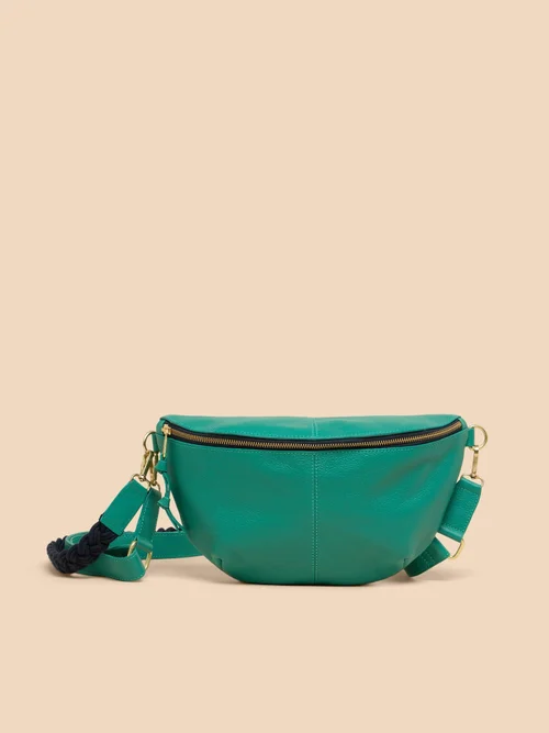 Crossbody-Umhängetasche aus Leder Bild 2