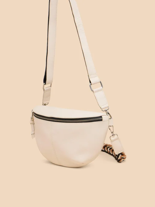 Crossbody-Umhängetasche aus Leder Bild 2