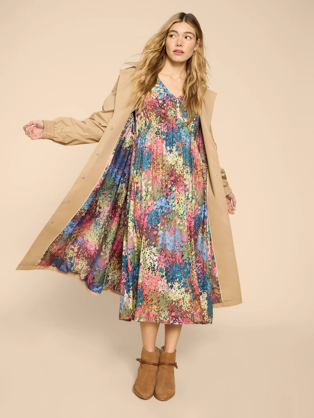 Finley Trenchcoat - Lgt Nat - 42 Bild 1