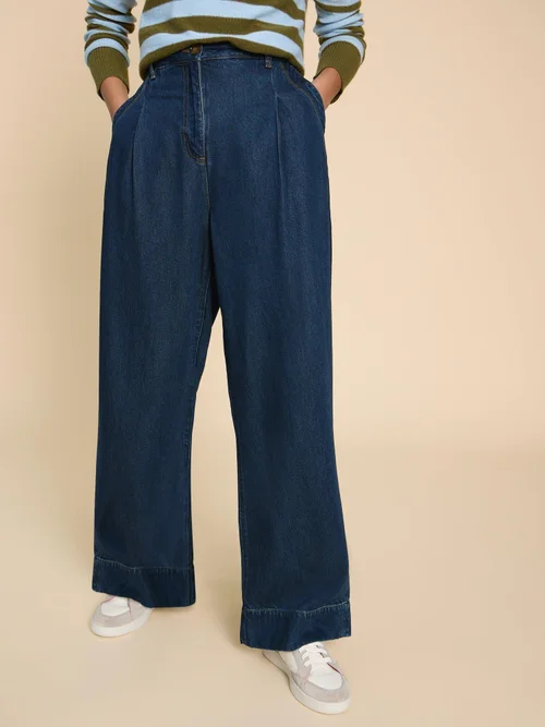 Kerry Denimhose mit weitem Bein - Dk Denim - 38 Bild 2