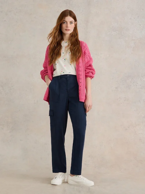 Arlo Cargohose aus TENCEL™ Lyocell - Dark Navy - 38/R Bild 2