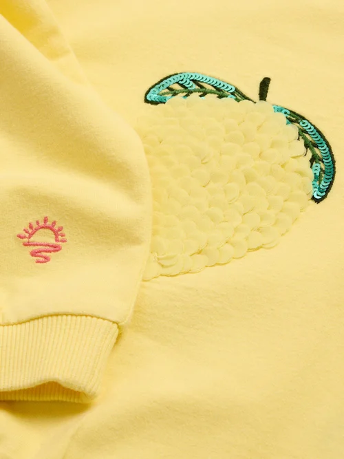 Sweatshirt mit Zitronenmotiv - Brt Yellow - 3-4 Bild 2