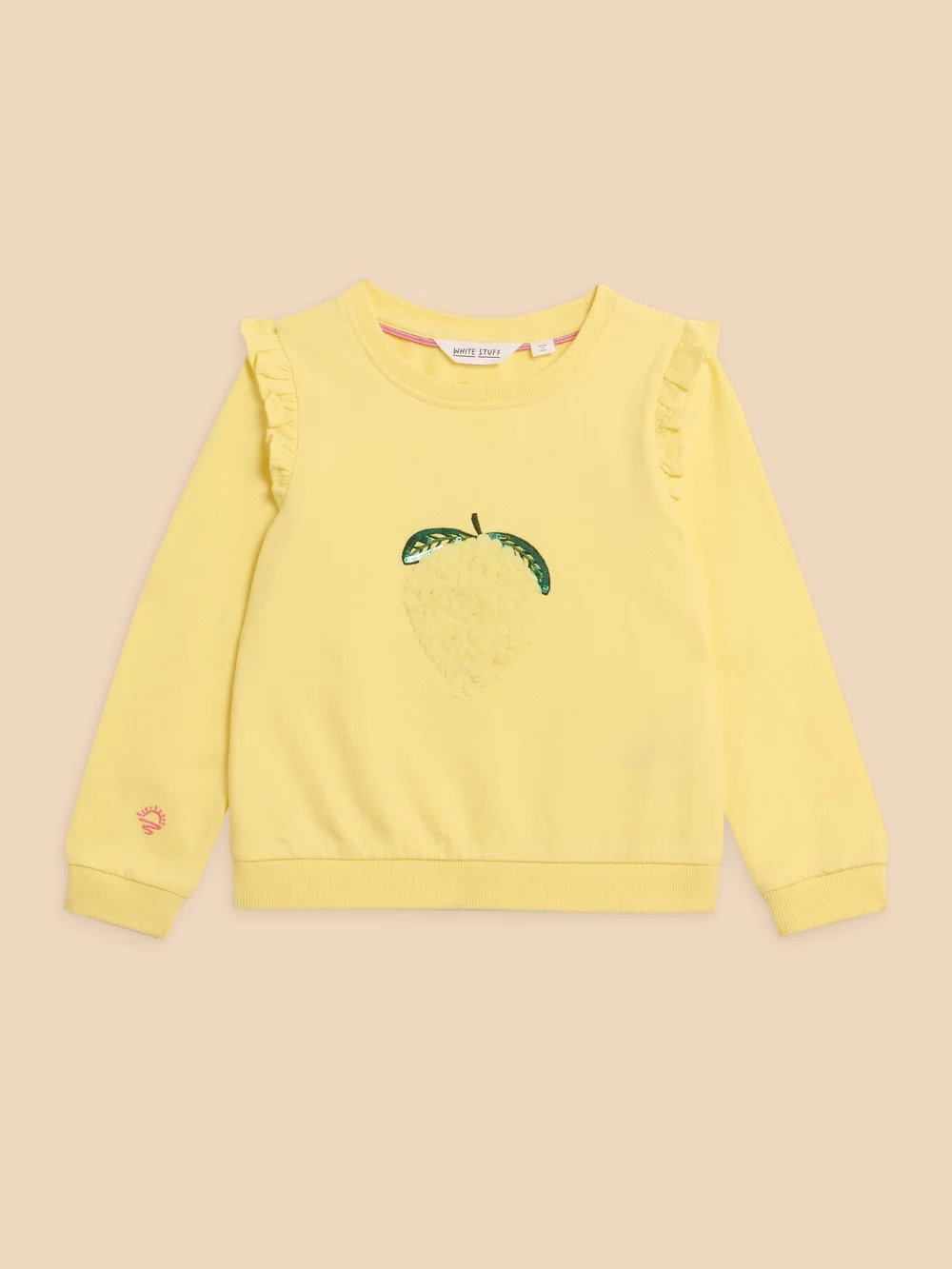 Sweatshirt mit Zitronenmotiv - Brt Yellow - 3-4 Bild 1