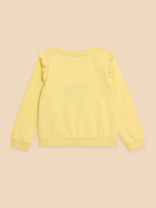 Sweatshirt mit Zitronenmotiv - Brt Yellow - 3-4 Bild 3