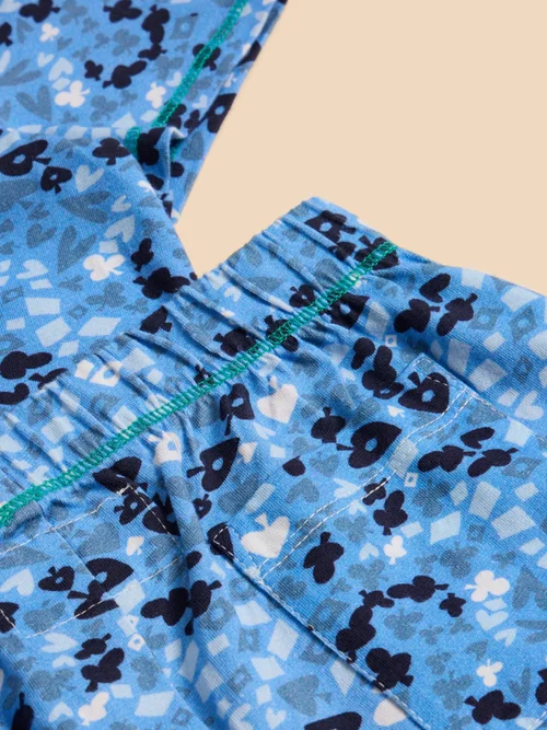 Camo Kurzpyjama - Blue Mlt - 3-4 Bild 2
