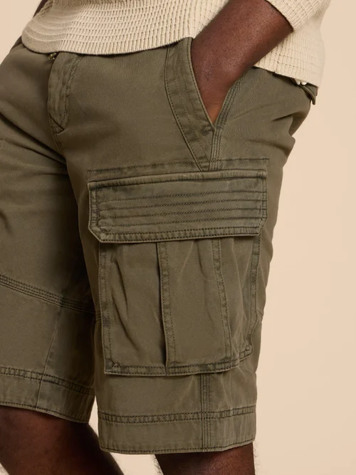 Halsall Cargoshorts aus Bio-Baumwolle - Khaki Grn - 30/R Bild 2