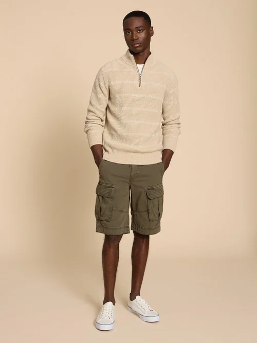 Halsall Cargoshorts aus Bio-Baumwolle - Khaki Grn - 30/R Bild 1
