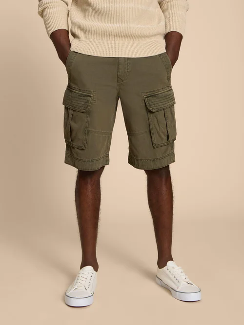 Halsall Cargoshorts aus Bio-Baumwolle - Khaki Grn - 30/R Bild 3