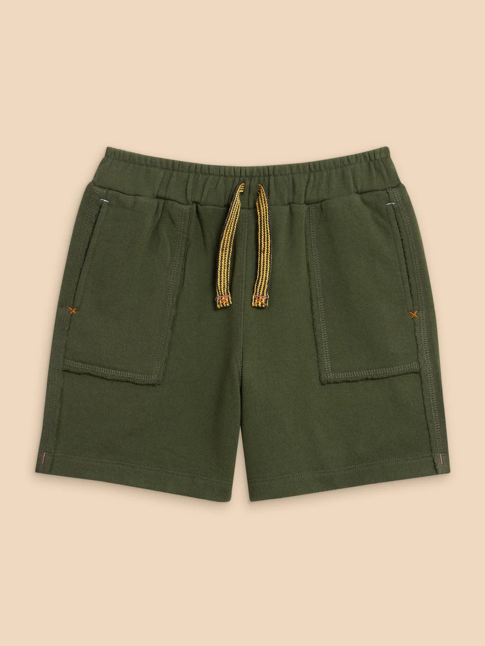 Jerseyshorts - Khaki Grn - 9-10 Bild 1
