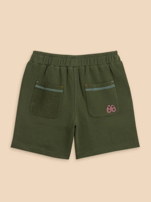 Jerseyshorts - Khaki Grn - 9-10 Bild 3