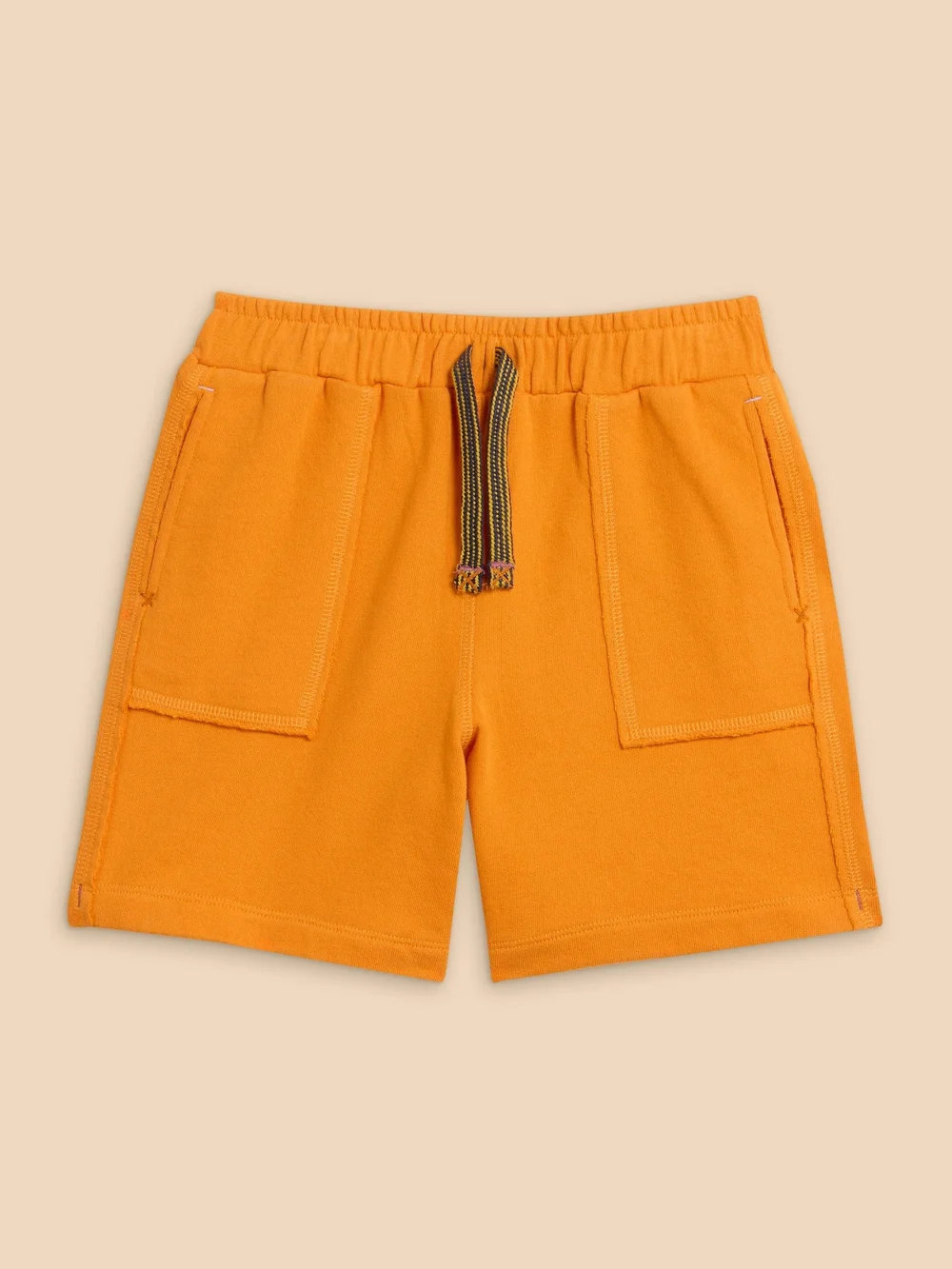 Jerseyshorts - Mid Orange - 7-8 Bild 1