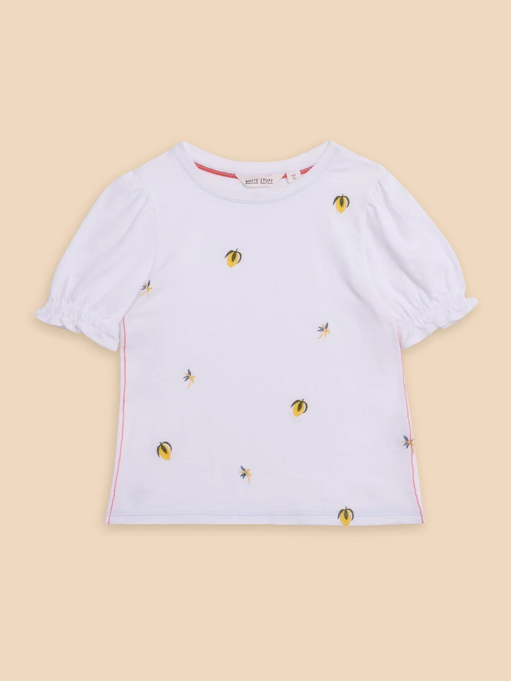 T-Shirt mit Zitronenmotiv - Bril White - 9-10 Bild 1