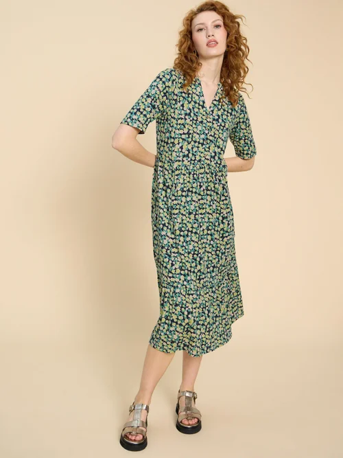Naya Jerseykleid - Navy Pr - 52/R Bild 2
