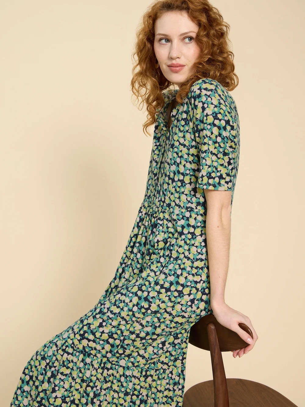 Naya Jerseykleid - Navy Pr - 52/R Bild 1