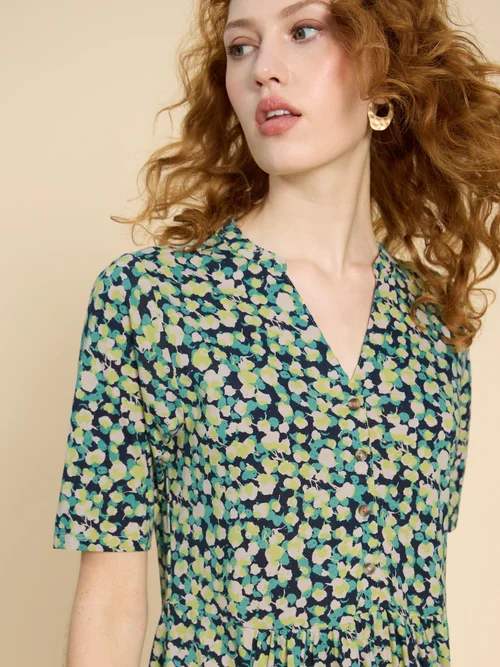 Naya Jerseykleid - Navy Pr - 52/R Bild 3