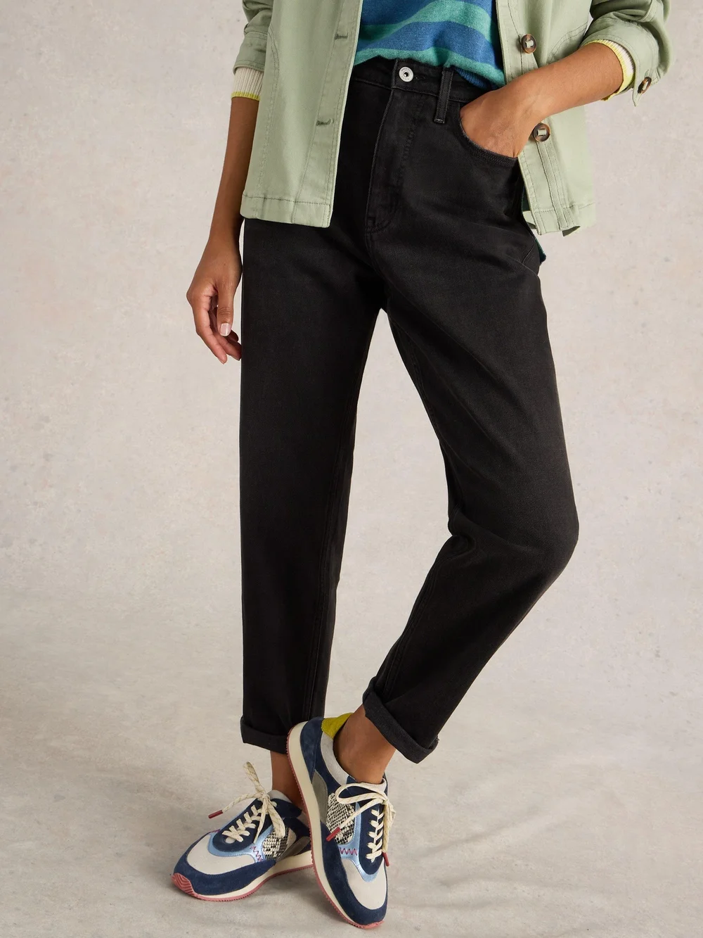 Weekend Jeans Freya - Washed Blk - 52/R Bild 1