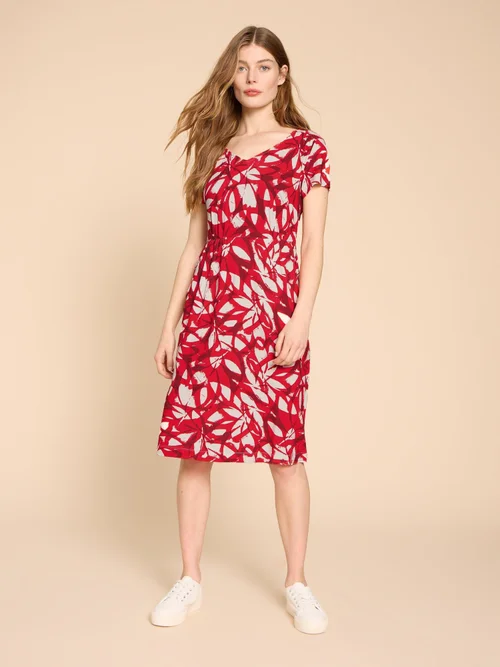 Tallie LENZING™ ECOVERO™ Jerseykleid - Red Pr - 52/R Bild 1