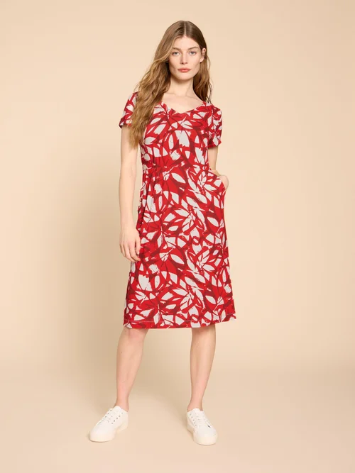 Tallie LENZING™ ECOVERO™ Jerseykleid - Red Pr - 52/R Bild 2