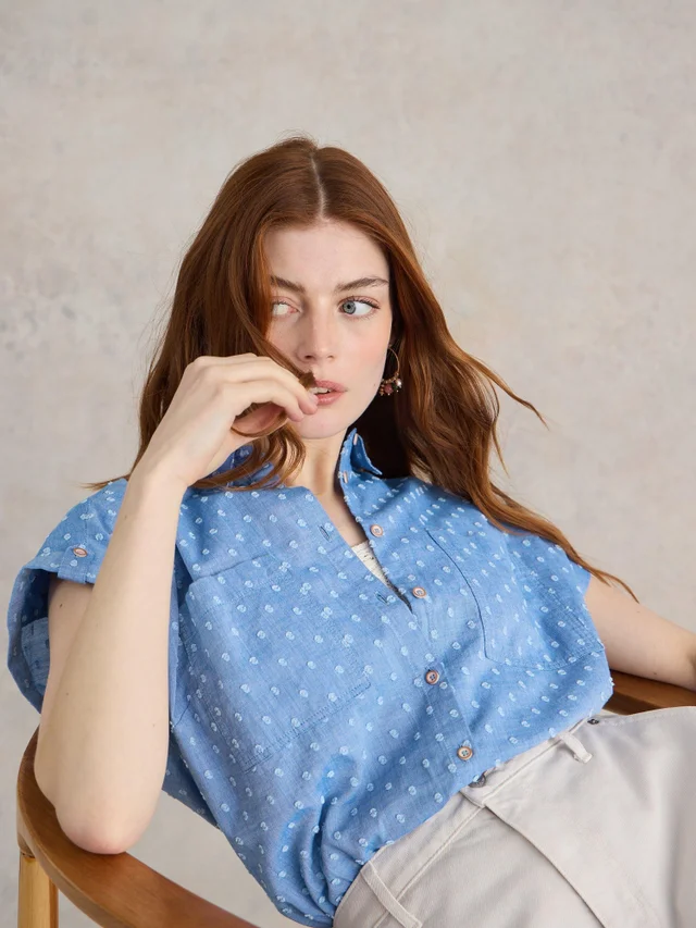 Bluse Ellie aus Bio-Baumwolle