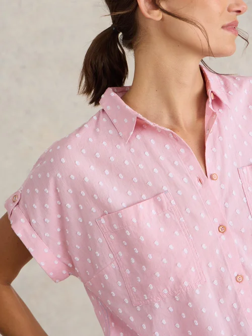 Bluse Ellie aus Bio-Baumwolle - Pink Mlt - 52 Bild 3