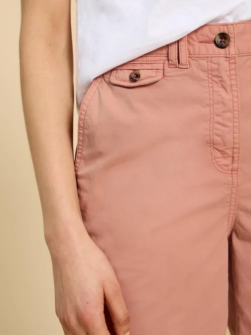 Shorts Hayley aus Bio-Baumwolle - Mid Pink - 52/S Bild 2