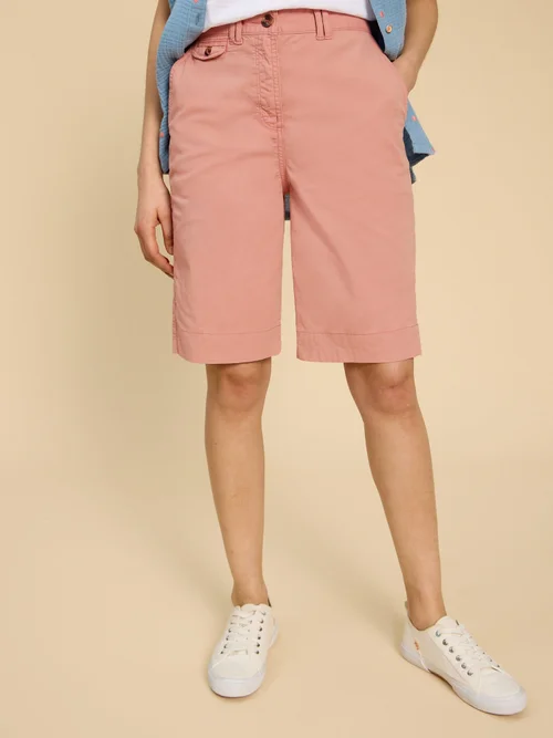 Shorts Hayley aus Bio-Baumwolle - Mid Pink - 52/S Bild 3