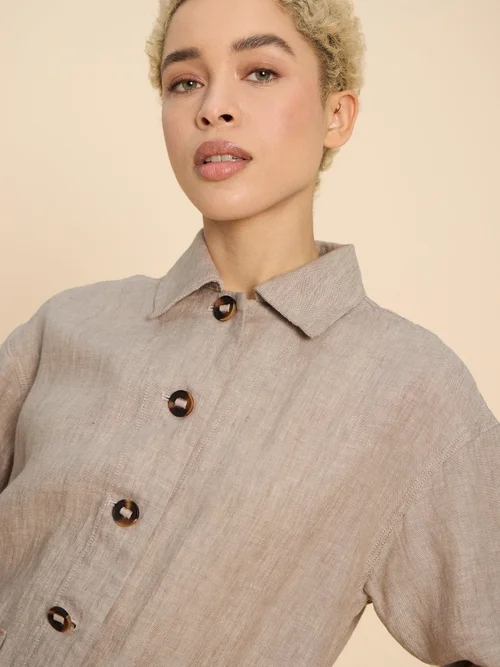 Leinenjacke Carrie - Lgt Nat - 52 Bild 1