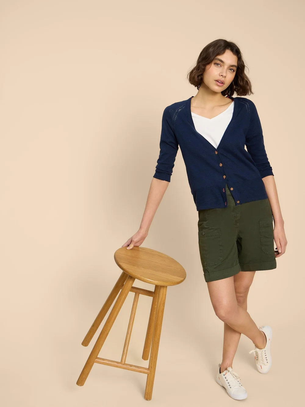 Cargoshorts Carlie - Khaki Grn - 52 Bild 1
