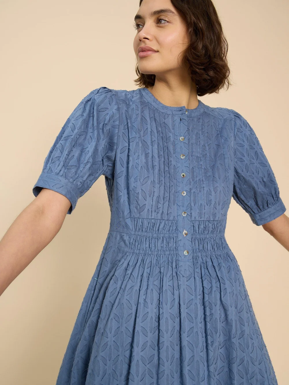 Midikleid Celeste - Mid Blue - 52/R Bild 1