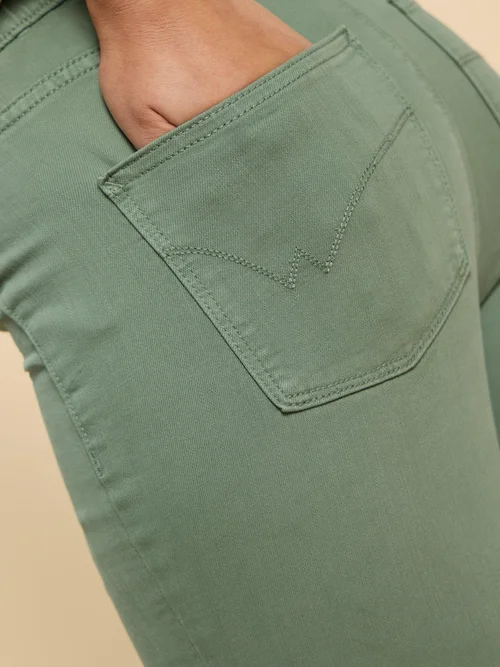 Knöchellange Jegging Janey - Mid Green - 52/R Bild 2