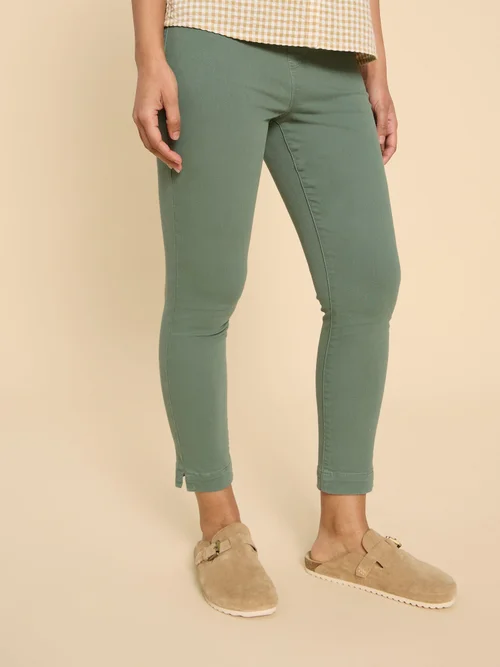 Knöchellange Jegging Janey - Mid Green - 52/R Bild 3