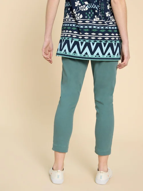 Knöchellange Jegging Janey - Mid Teal - 52/R Bild 4