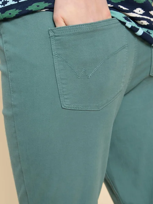 Knöchellange Jegging Janey - Mid Teal - 52/R Bild 3