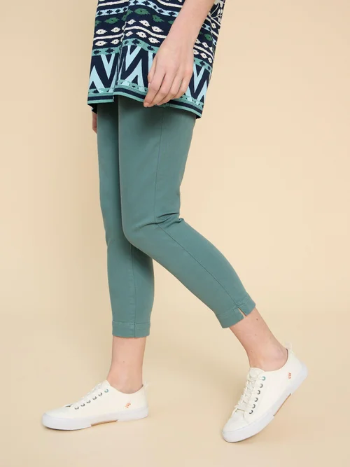 Knöchellange Jegging Janey - Mid Teal - 52/R Bild 2