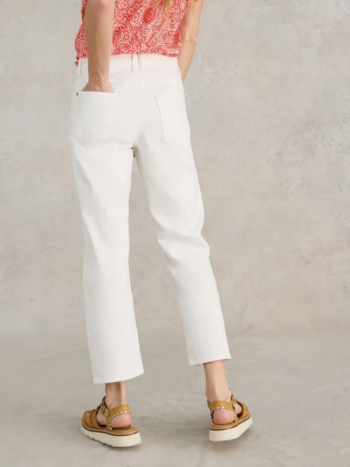 7/8-Jeans Blake mit geradem Bein - Nat White - 52/R Bild 4