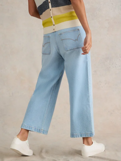 7/8-Jeans Tia mit weitem Bein - Lgt Denim - 52/R Bild 4