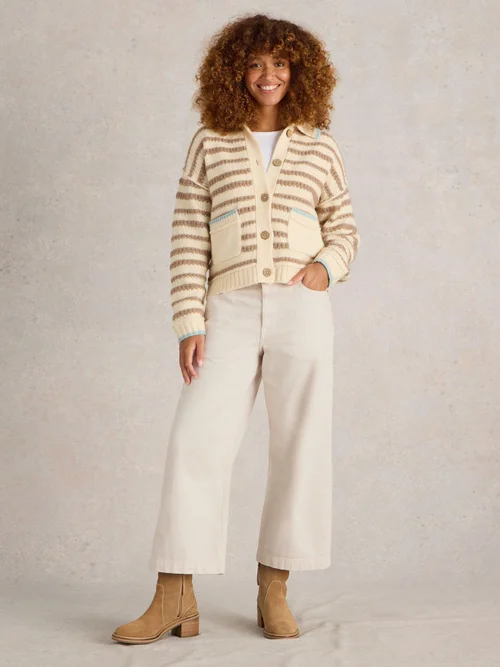 7/8-Jeans Tia mit weitem Bein - Nat White - 50/R Bild 2