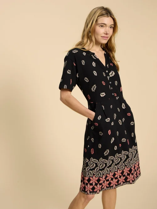 Jerseykleid Tammy aus Baumwolle - Blk Pr - 52 Bild 2