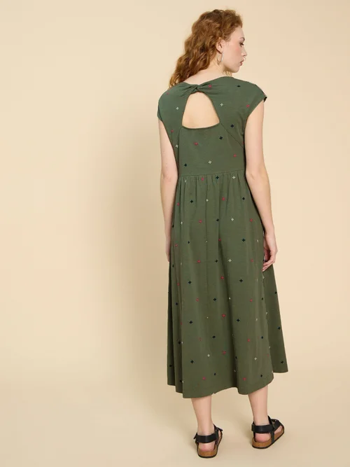 Besticktes Kleid Addison - Green Mlt - 52/R Bild 4