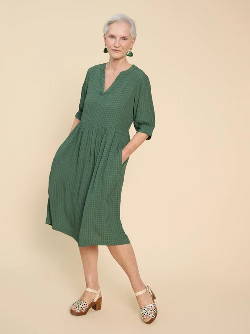Kleid Amelia - Mid Green - 52 Bild 2