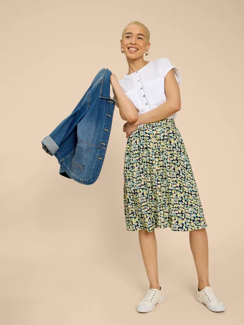 Sarah EcoVero Rock - Navy Pr - 50 Bild 1